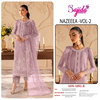 Nazeeea Vol 2 By Sajida Organza Wholesale Pakistani Salwar Suit In India